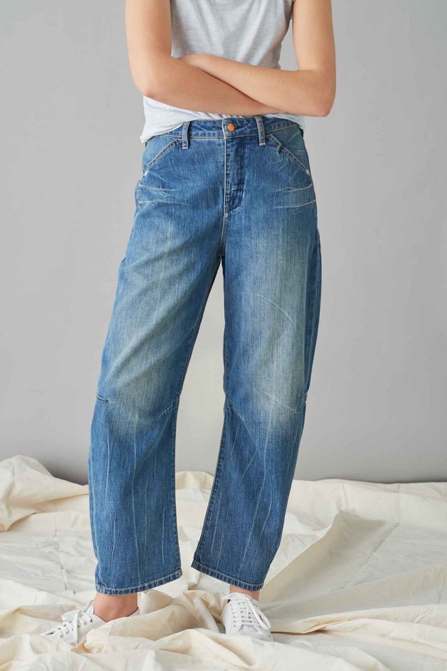 Anthropologie Pilcro retailer Jeans Ultra High-Rise Darted Relaxed Denim Size 26