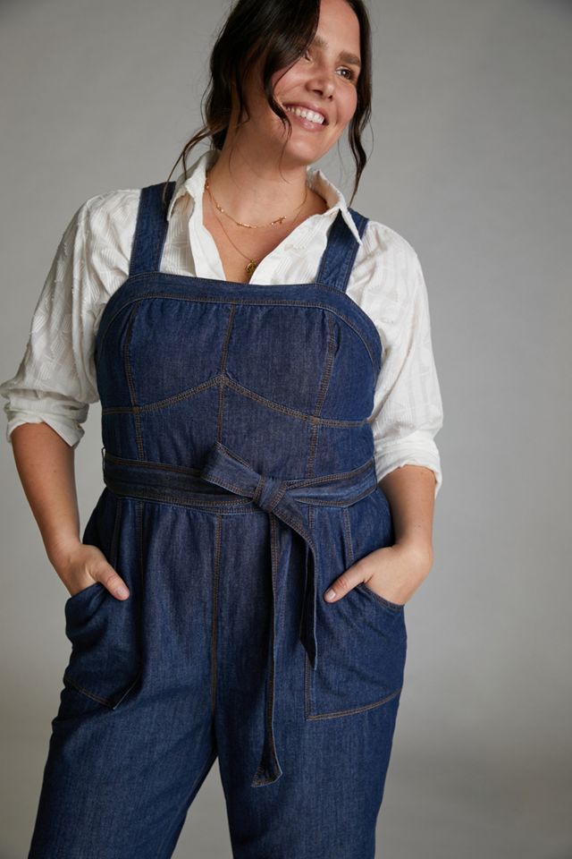 Pilcro Flared Denim Jumpsuit #5
