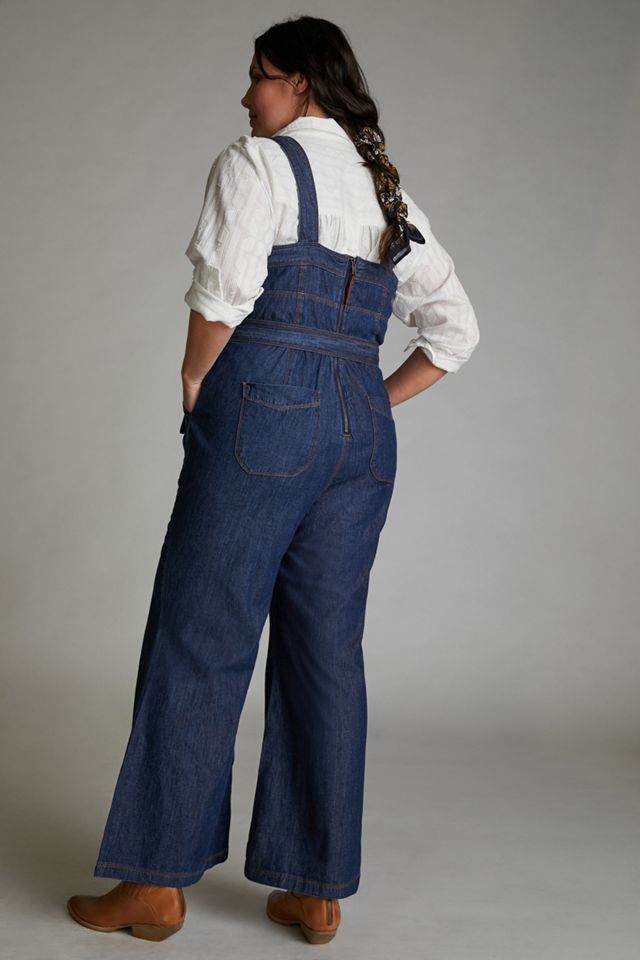 Pilcro Flared Denim Jumpsuit #6