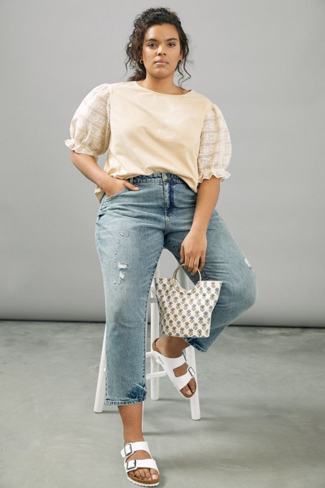 Pilcro The Borrowed Boyfriend Jeans #7