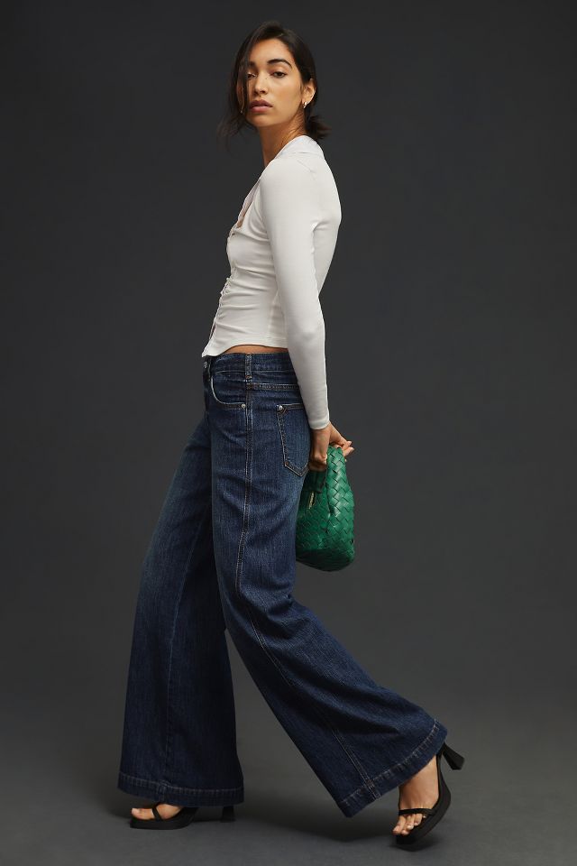 Anthropologie wide leg jeans best sale