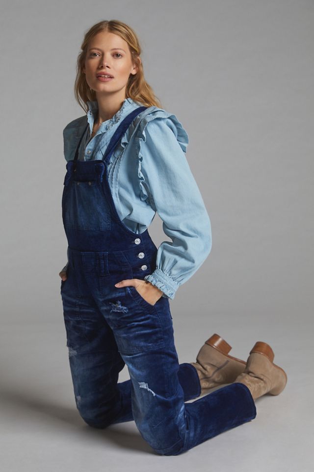 Pilcro The Wanderer Velvet Overalls #2