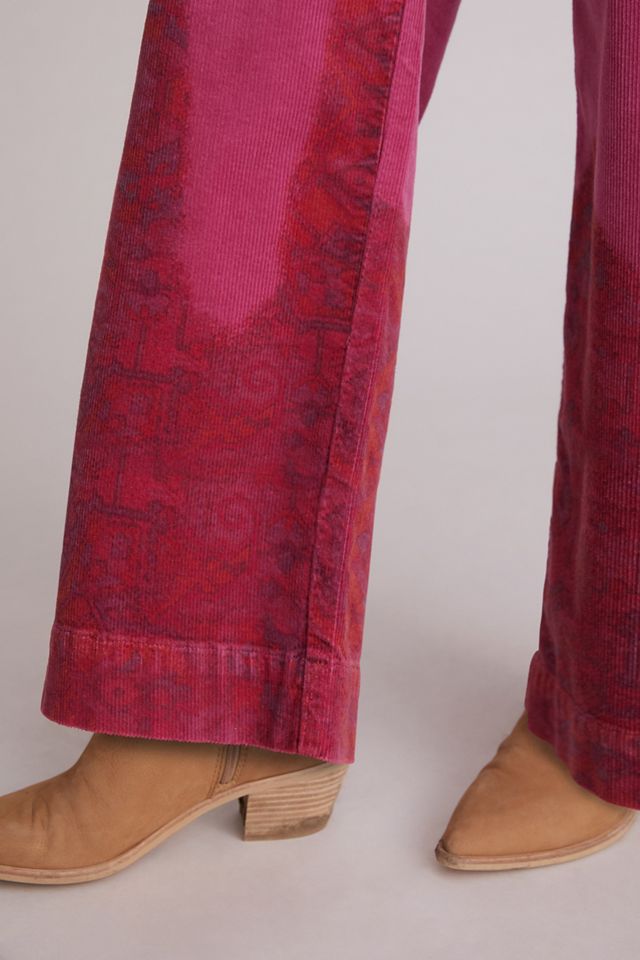 Pilcro The Skipper Cropped Wide-Leg Corduroy Pants #3