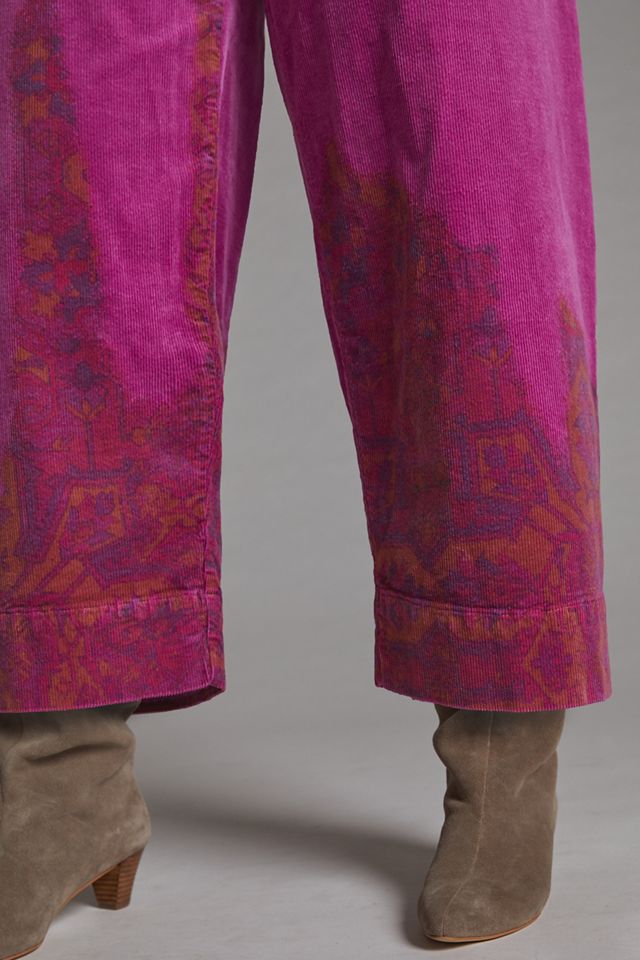 Pilcro The Skipper Cropped Wide-Leg Corduroy Pants #6