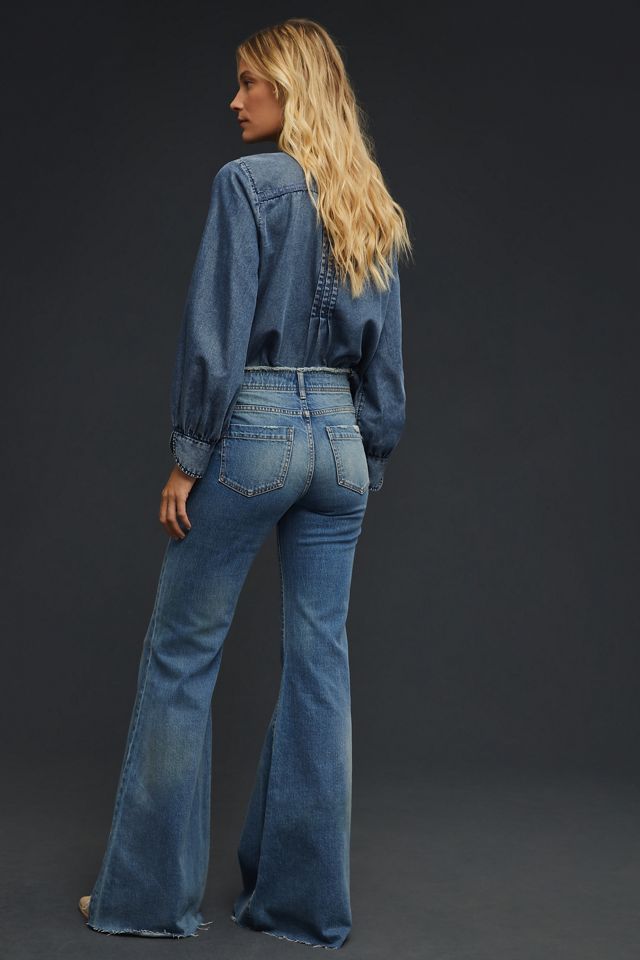 Pilcro The Supermodel High-Rise Flare Jeans #3