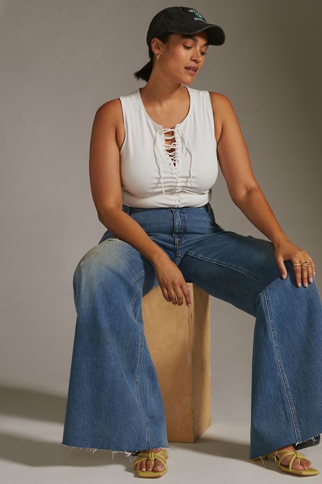 Pilcro The Supermodel High-Rise Flare Jeans #10