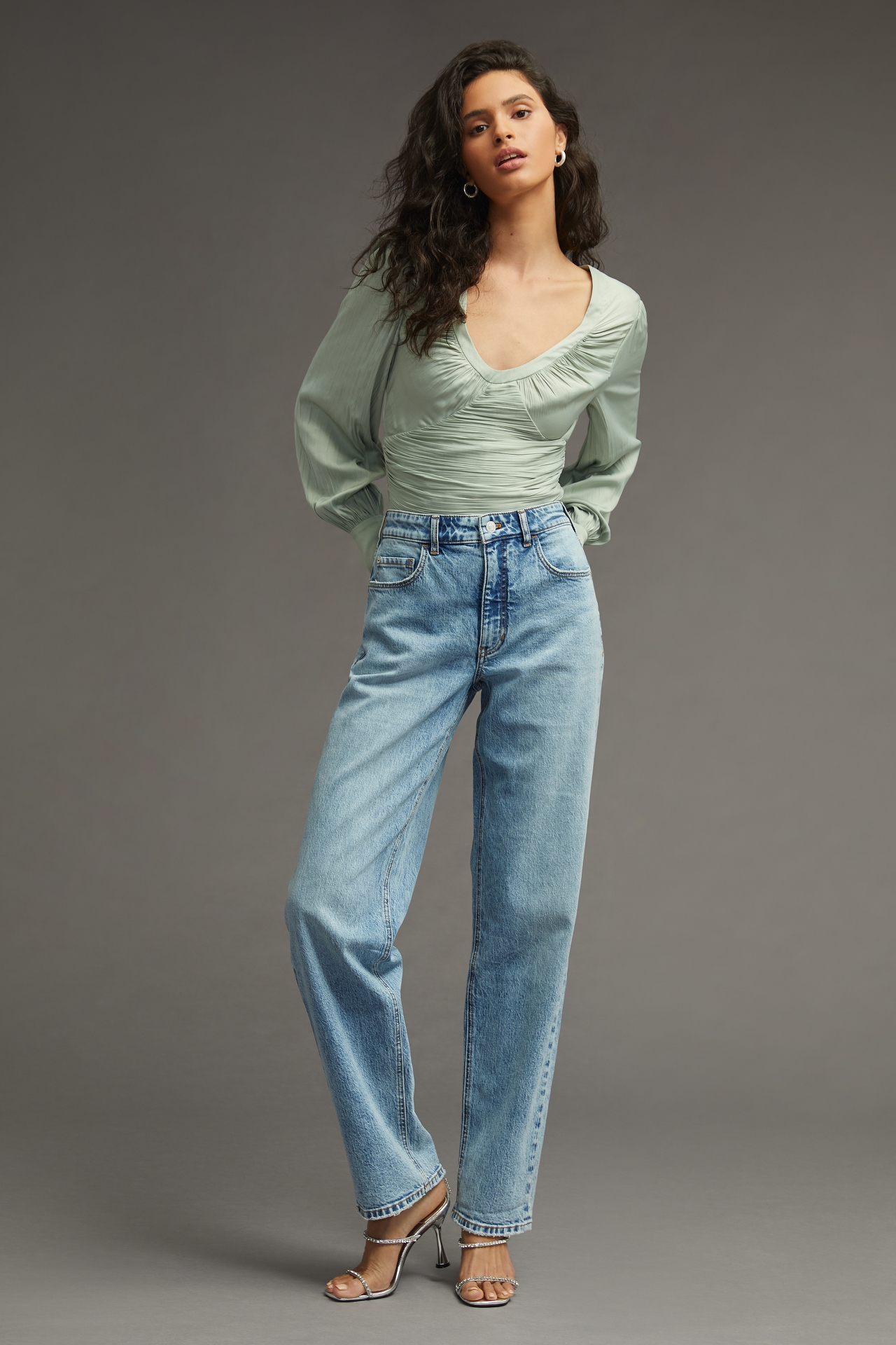 Pilcro Vintage Mid-Rise Relaxed Jeans