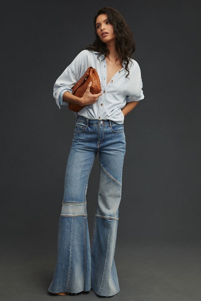 Pilcro The Supermodel Mid-Rise Flare Jeans #2