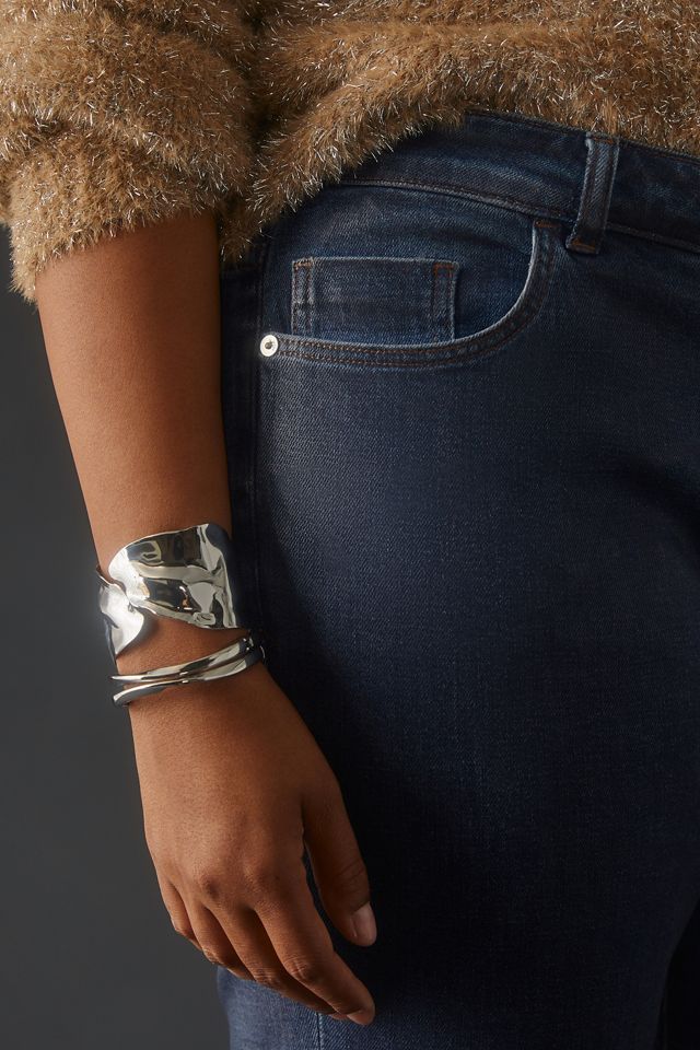 Pilcro Coated Demilune Jeans #3