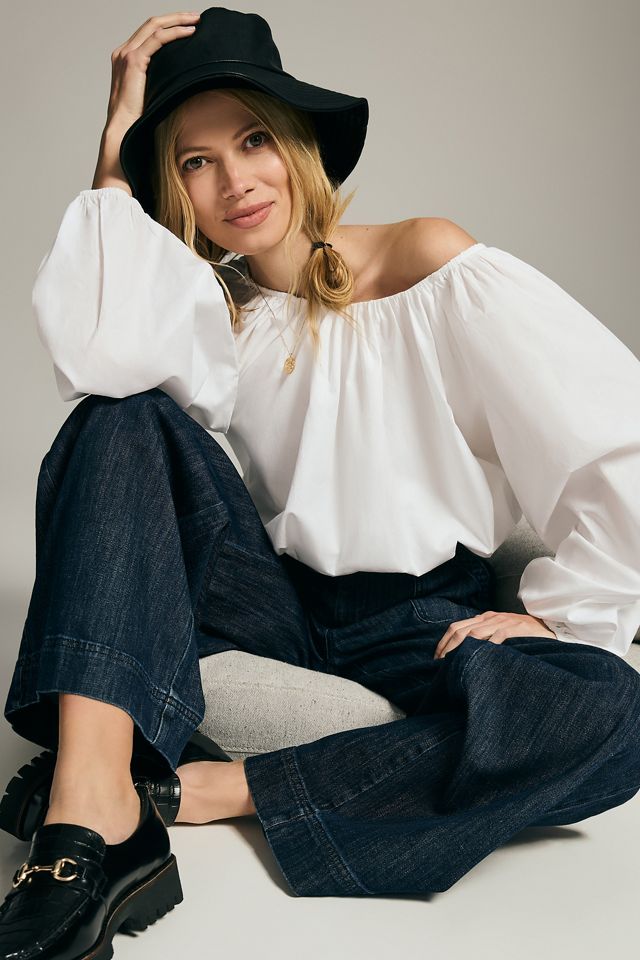 Pilcro Wide-Leg Cargo Jeans #2