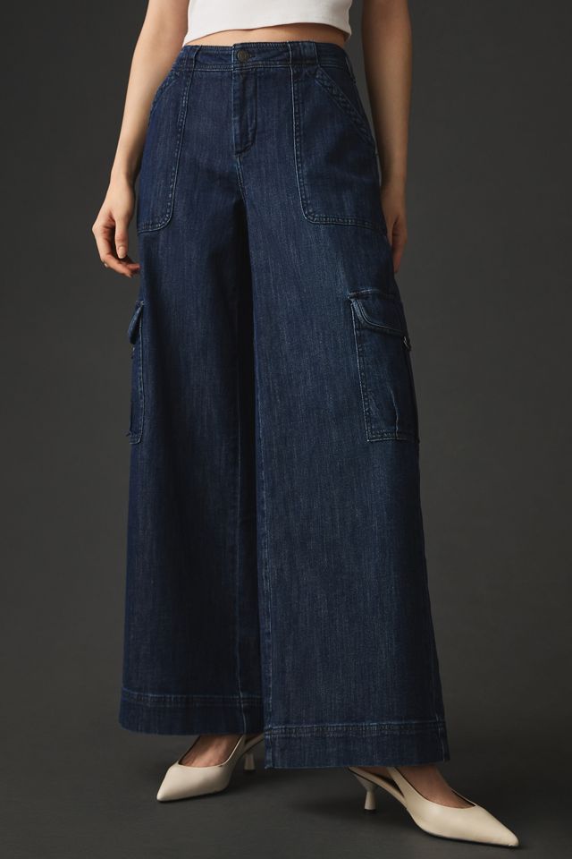 Pilcro Wide-Leg Cargo Jeans #10