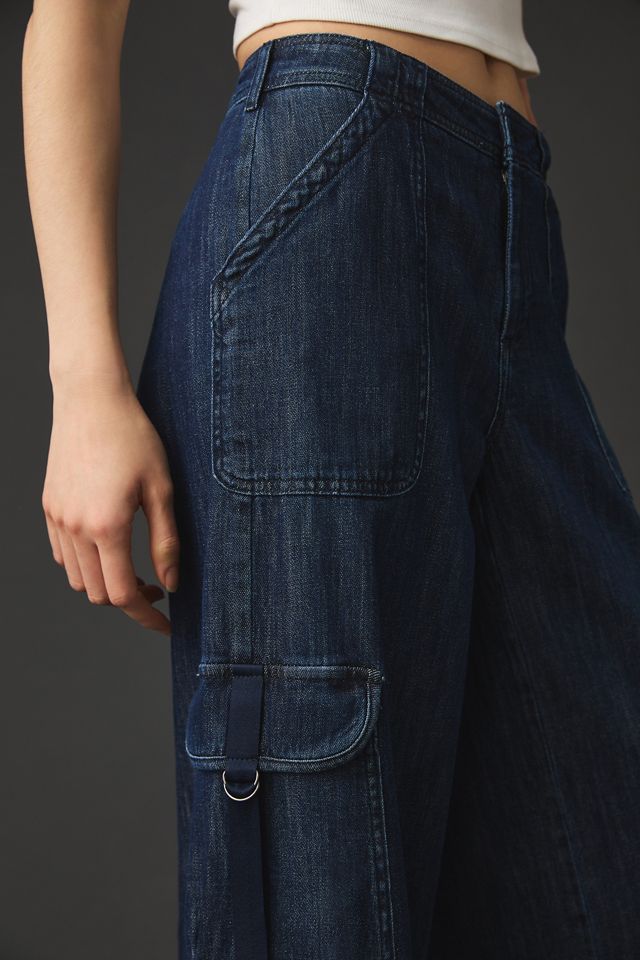 Pilcro Wide-Leg Cargo Jeans #12