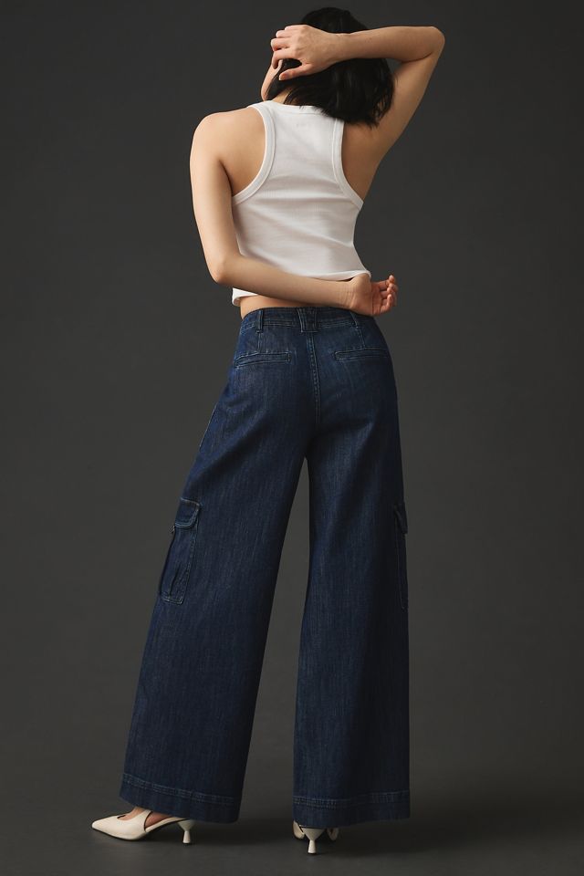Pilcro Wide-Leg Cargo Jeans #13