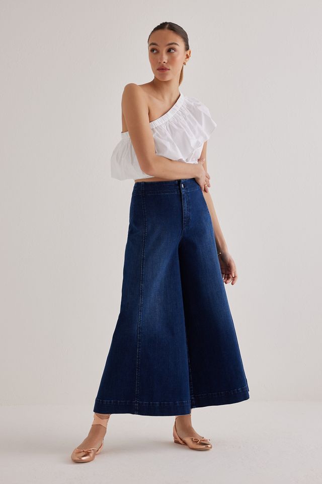 Maeve High-Rise Palazzo Jeans #5