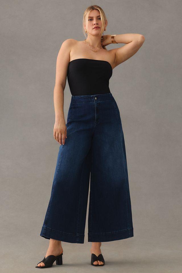 Maeve High-Rise Palazzo Jeans #1