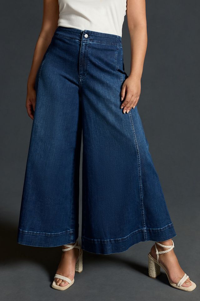 Maeve High-Rise Palazzo Jeans #8