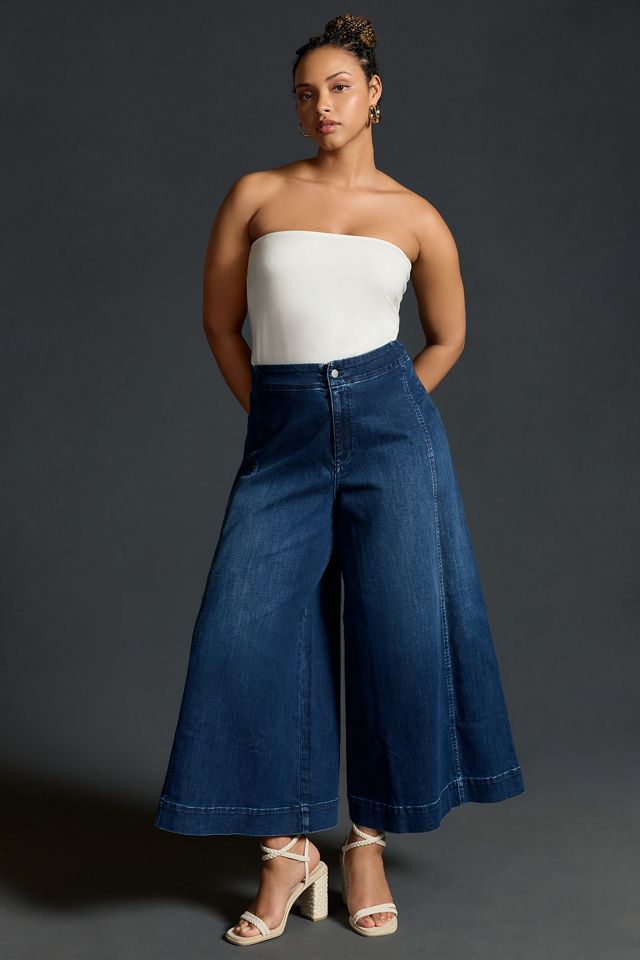 Maeve High-Rise Palazzo Jeans #7