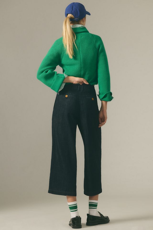 Pilcro The Remi High-Rise Crop Wide-Leg Jeans #2