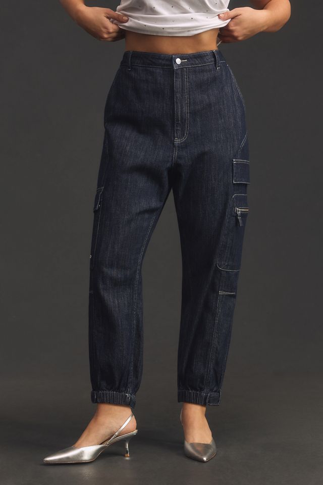 Pilcro Seamed Sport Low-Rise Cargo Jeans #6