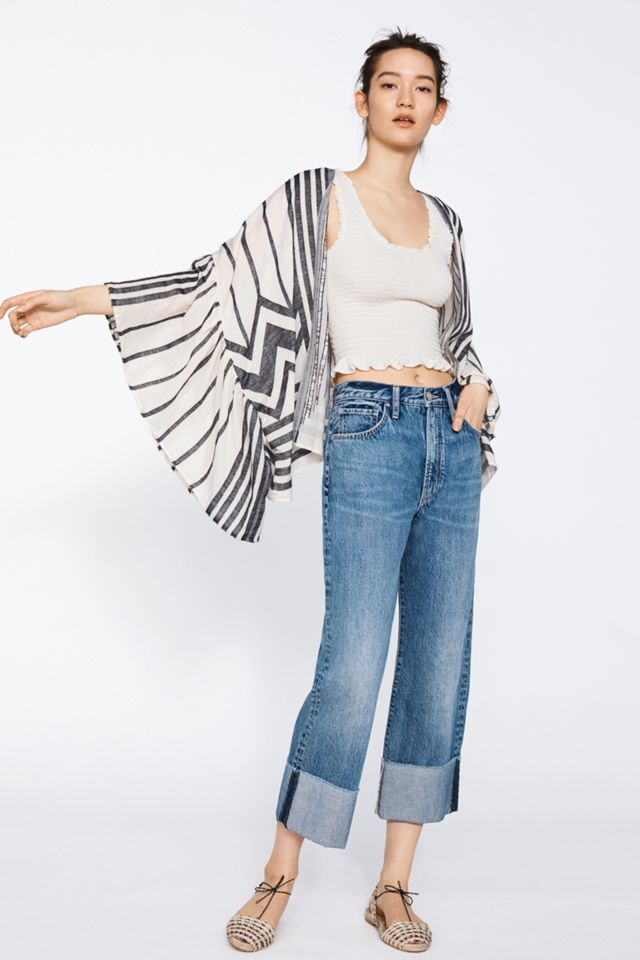 Pilcro Folio Ultra High-Rise Cuffed Jeans #5