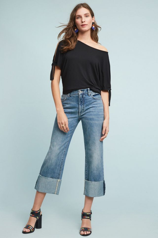 Pilcro Folio Ultra High-Rise Cuffed Jeans #1