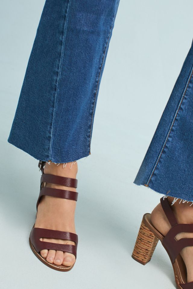 Pilcro High-Rise Cropped Flare Jeans #1