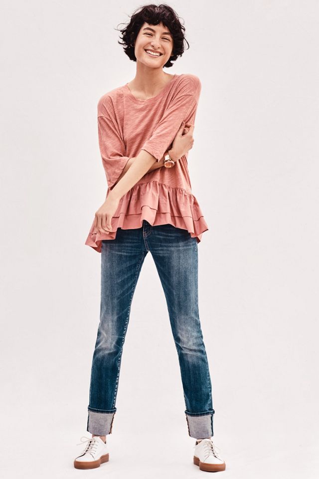 Pilcro Parallel Mid-Rise Jeans #1