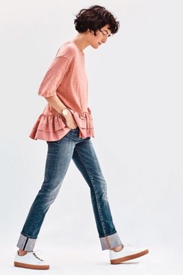 Pilcro Parallel Mid-Rise Jeans