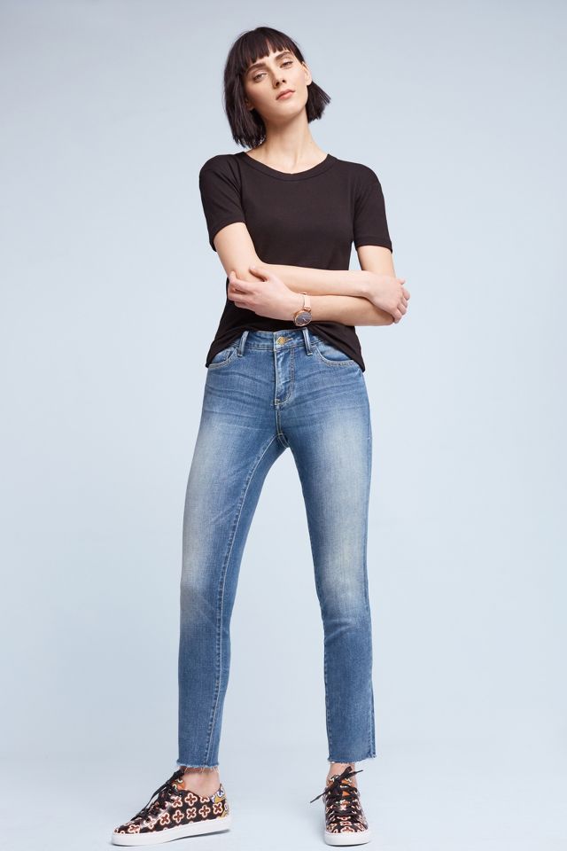 Pilcro Stet Mid-Rise Skinny Jeans | Anthropologie