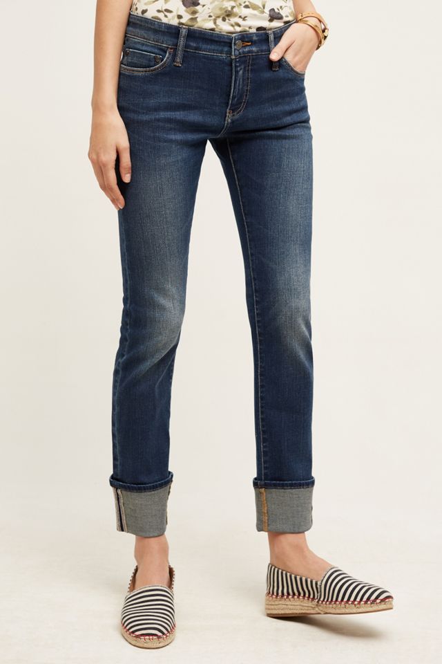 Pilcro Parallel Selvage Mid-Rise Jeans #1