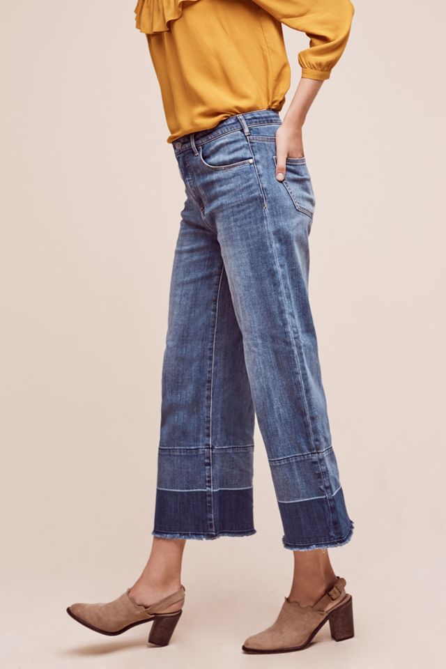 Pilcro High-Rise Wide-Leg Crop Jeans #2