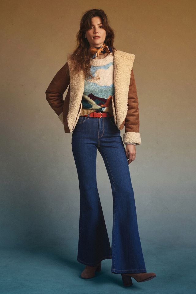 Anthropologie best sale flare jeans