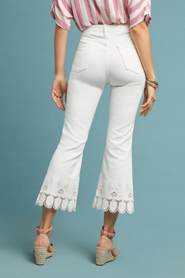 Pilcro High-Rise Cropped Flare Jeans #1
