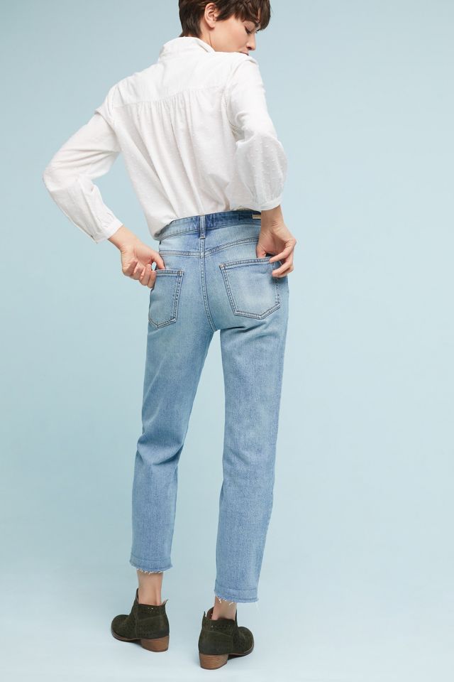 Pilcro High-Rise Relaxed Straight Jeans | Anthropologie