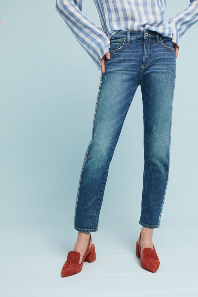 Pilcro Mid-Rise Slim Boyfriend Jeans #1