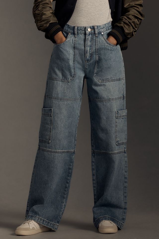 Avec Les Filles High-Rise Cargo Jeans #1