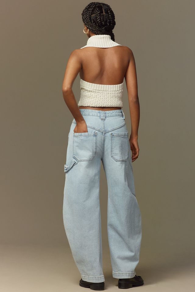 Avec Les Filles High-Rise Barrel Jeans #2