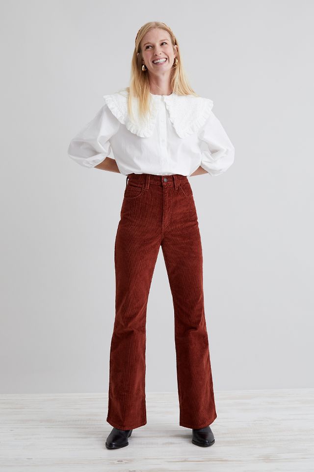 High Rise '70s Flare Corduroy Pants