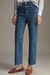 Levi's Ribcage Super High-Rise Straight-Leg Ankle Jeans