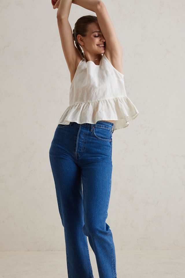 Levi's Ribcage Super High-Rise Straight-Leg Ankle Jeans #7