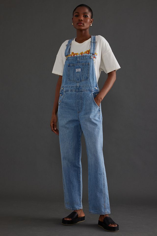 Vintage Oversized Denim Overall