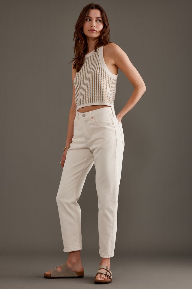 Levi's 501 Mid-Rise Cropped Jeans #1