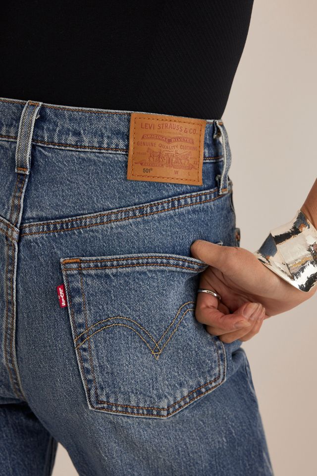 Levi's 501 Gerade Jeans mit gekürztem Bein #2