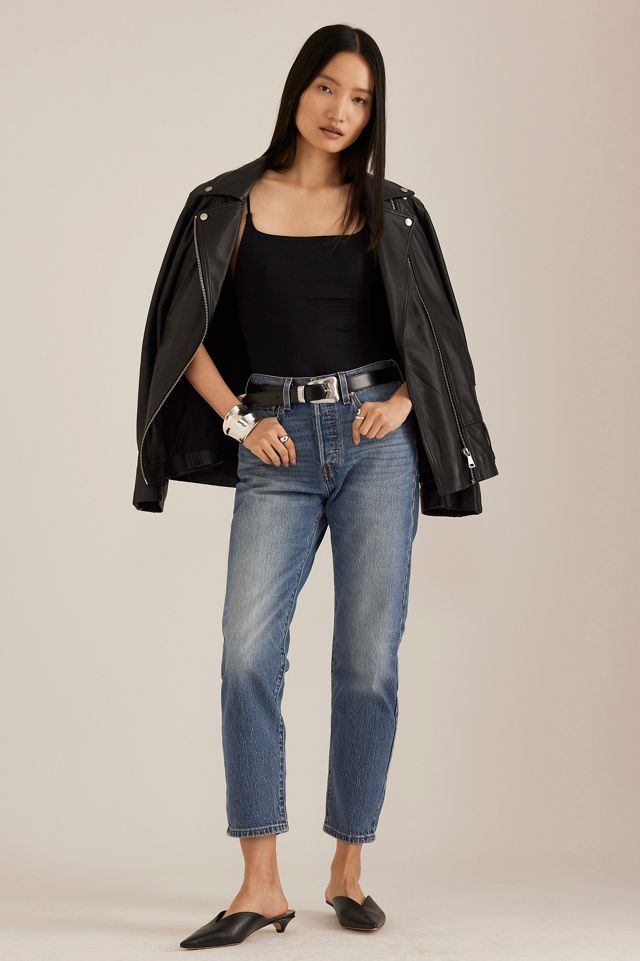 Levi's 501 Gerade Jeans mit gekürztem Bein #3