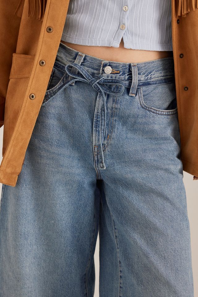 Pantacourts en denim à jambes larges Levi's #3