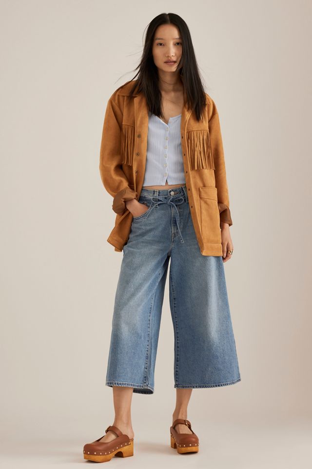 Pantacourts en denim à jambes larges Levi's #2