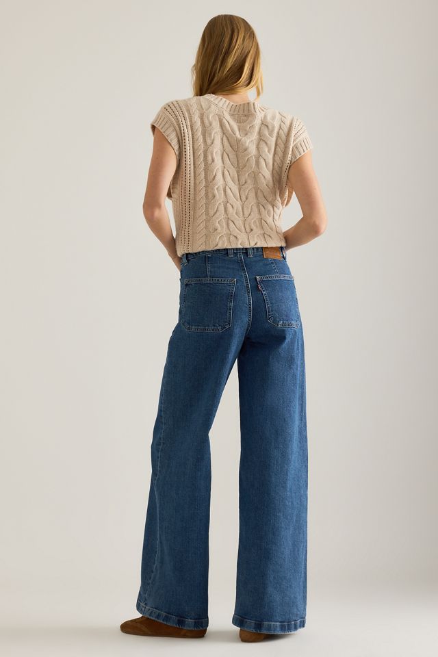 Jeans Levi's 728 taille haute et jambes larges #1