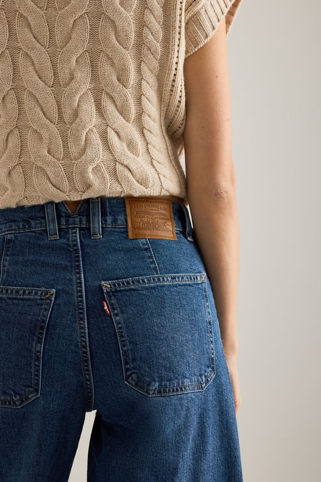 Jeans Levi's 728 taille haute et jambes larges #5