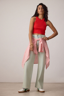 Levi's Ribcage Wide-Leg Jeans