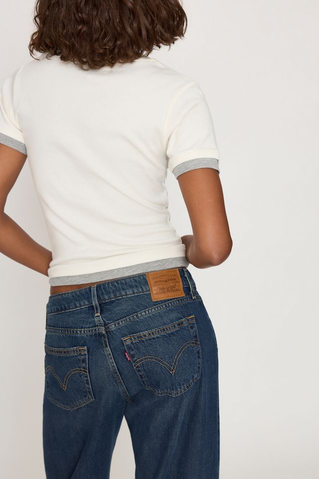 Jeans a Vita Bassa e Vestibilità Ampia Levi's #4